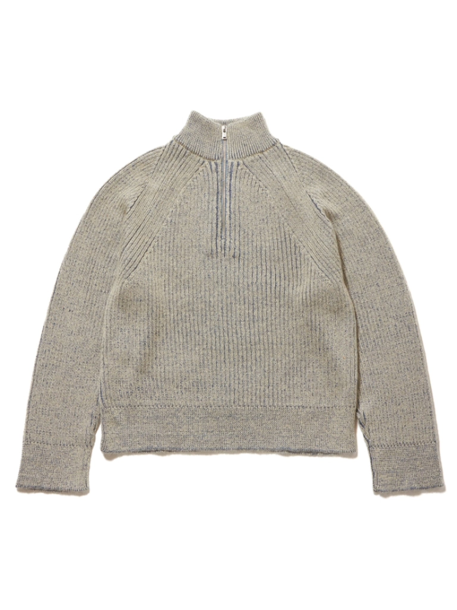 SUGARHILL / DRIVERS KNIT SWEATER -IVORY&NAVY-｜aIbn公式通販