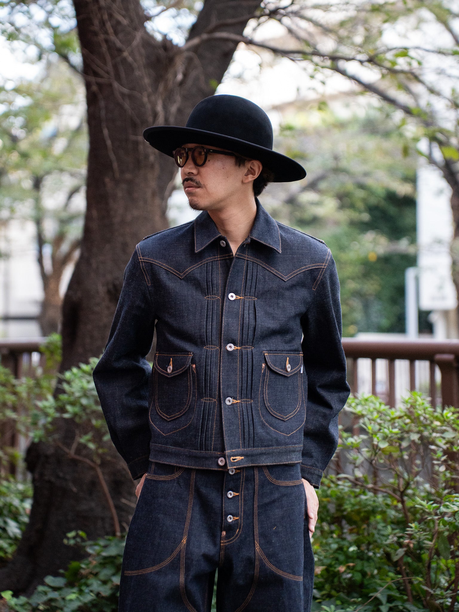 ジャケット/アウターsugarhill BEAMS 別注 Clash Denim Jacket