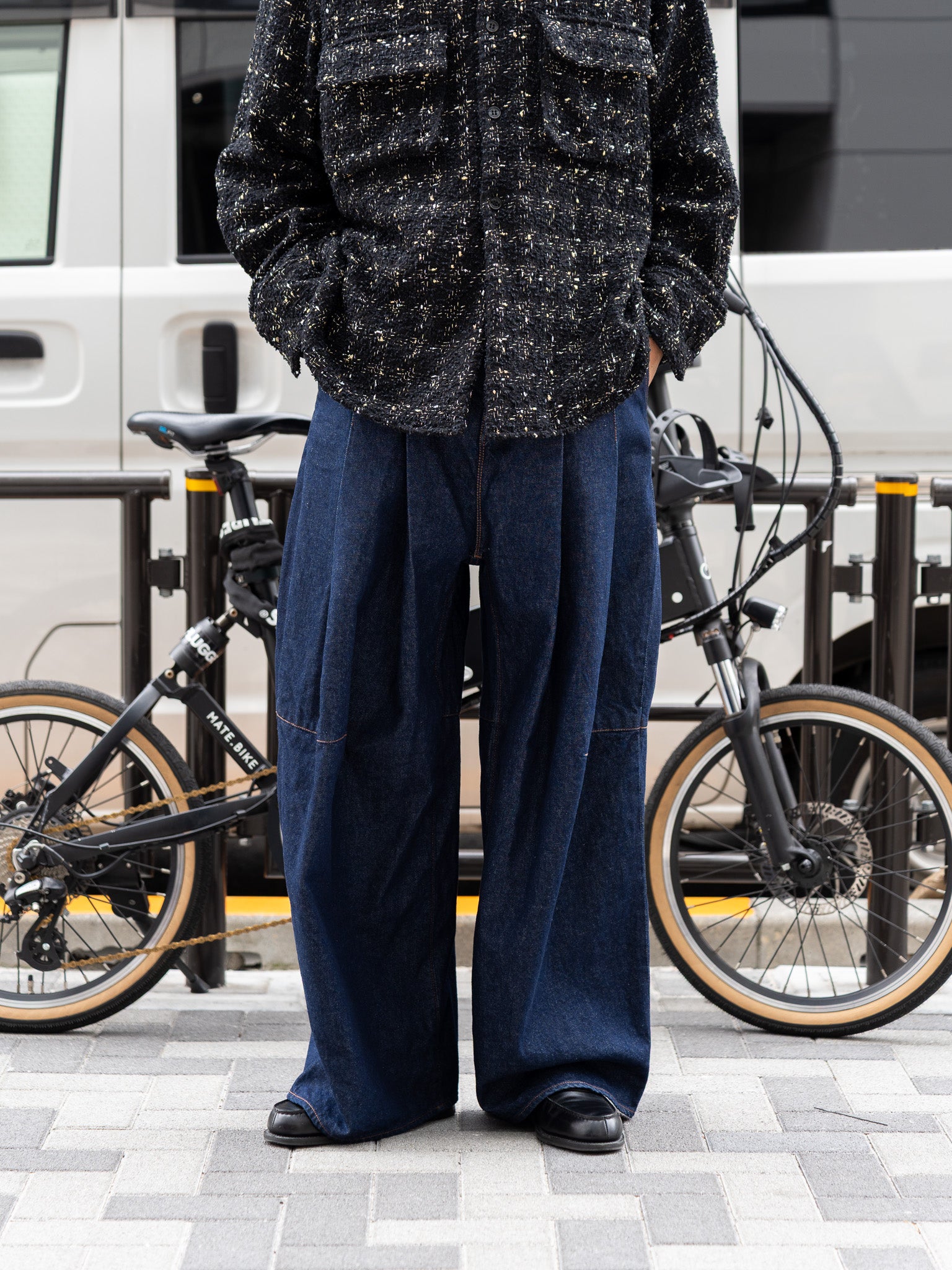 本日限定　新品タグ付き　OHGA　Balance Denim　Sサイズ DSC01545-2.jpg?v=1755637565