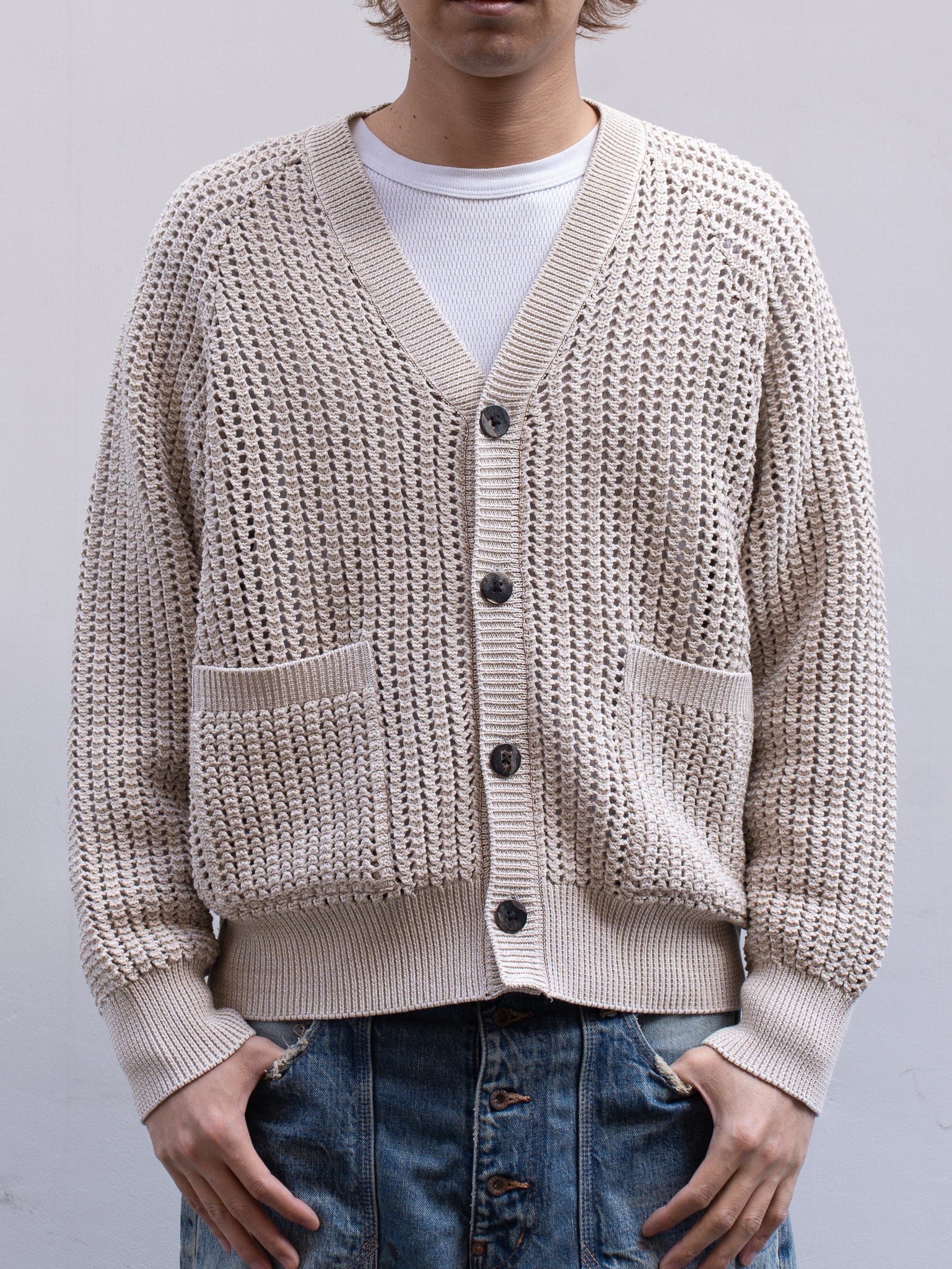 23SS sugarhill OPEN WORK KNIT SWEATERトップス - トップス