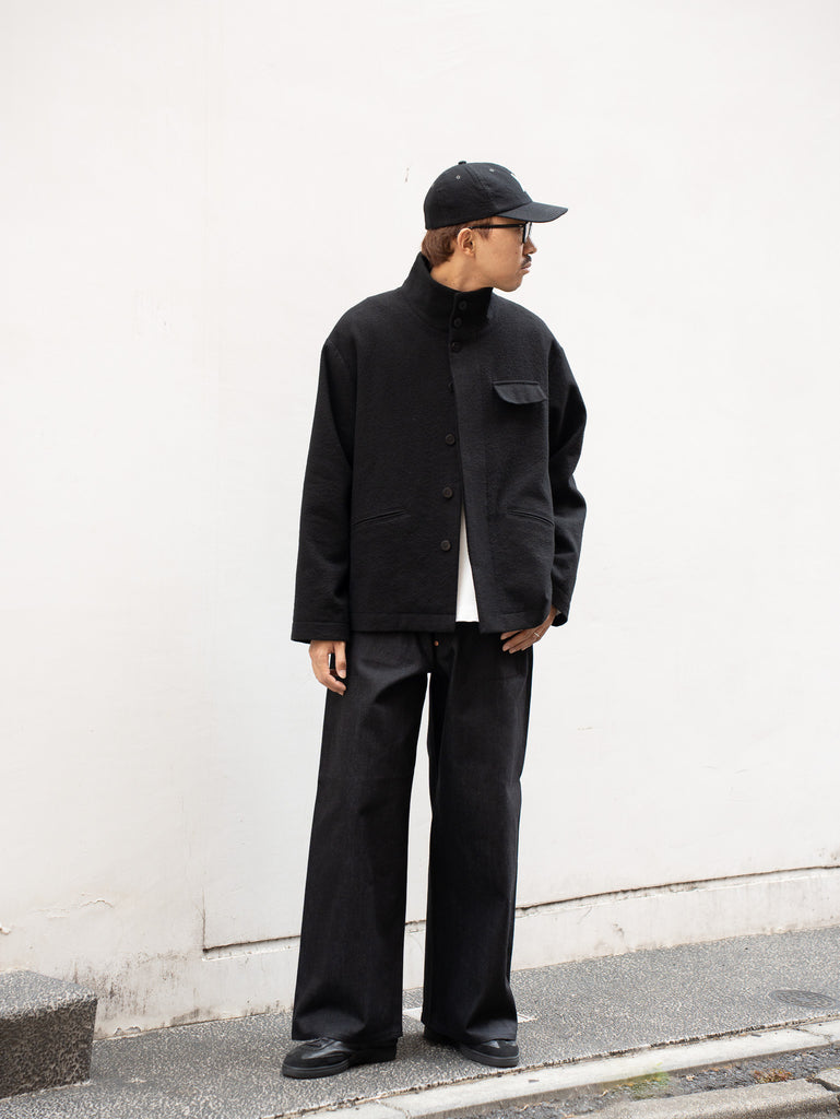 BESTIAIRE / OVER JACKET -BLACK-