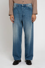 ROLD SKOV / BOWIE-Light Wash- (WIDE DENIM PANT)