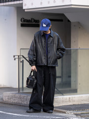 CCU / DRAWSTRING BAG -BLACK-