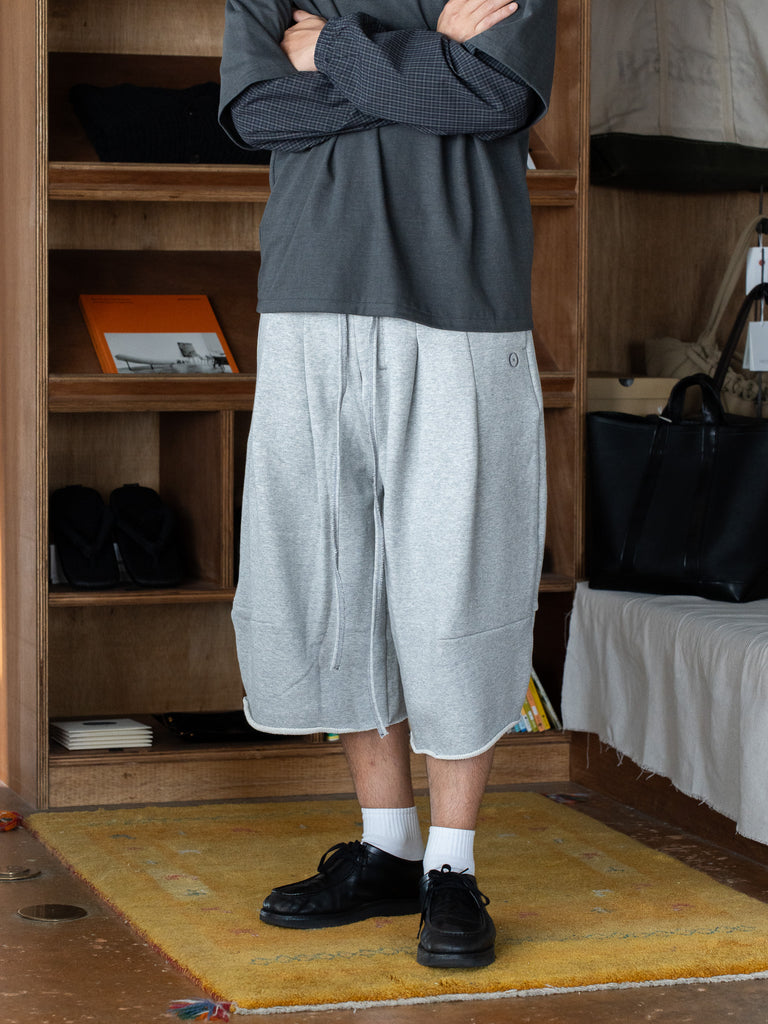 SHINYAKOZUKA / ORDINARY HOME BAGGY SHORTS -HEATHER-