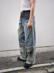 【預計3月中旬到貨】SUGARHILL / STRATUM DENIM PANTS WIDE CUT