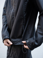 [25ss] OPPOSE DUALITY / 短派克大衣 3L 尼龍-黑色-