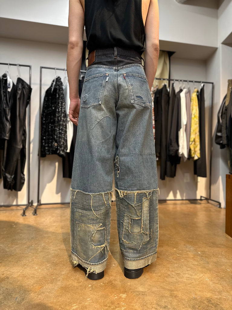 【預計3月中旬到貨】SUGARHILL / STRATUM DENIM PANTS WIDE CUT
