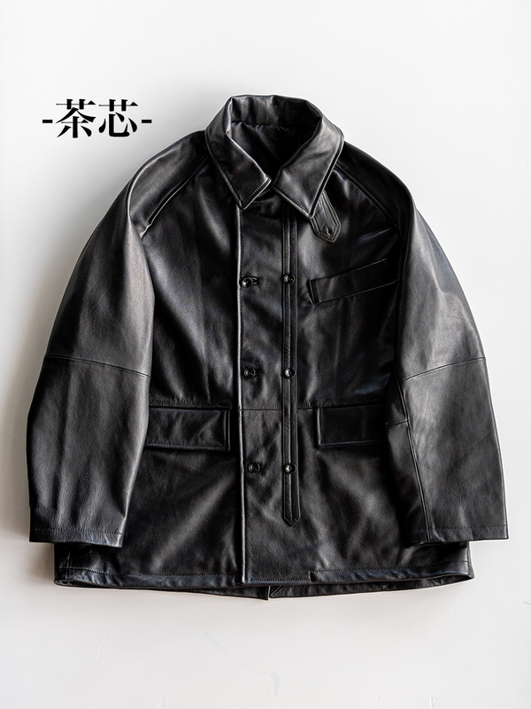 CCU / “LC” COVERALL SHIRT -BLACK-