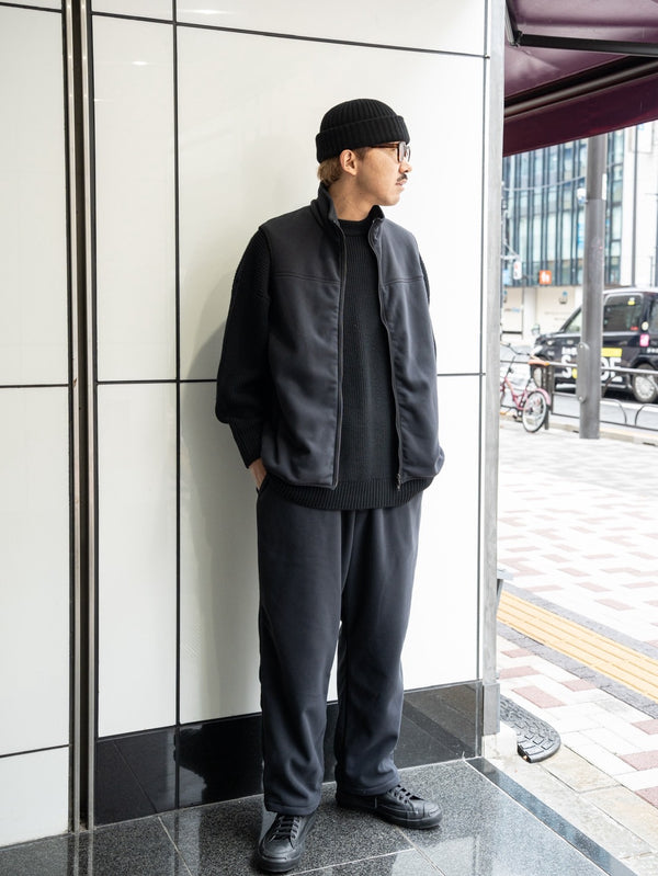 THE DAY /  WIND ZONE FLEECE PANTS -BLACK-