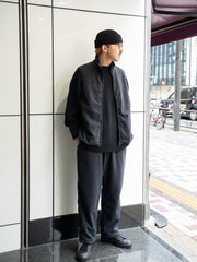 THE DAY /  WIND ZONE FLEECE PANTS -BLACK-