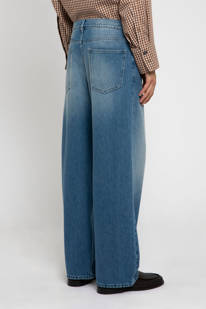 ROLD SKOV / BOWIE-Light Wash- (WIDE DENIM PANT)