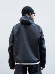 [25ss] OPPOSE DUALITY / 短派克大衣 3L 尼龍-黑色-