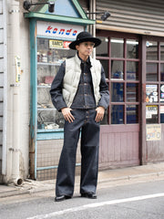 【預計3月中旬到貨】SUGARHILL / OMBRE SKIPPER BLOUSE-DARK PURPLE-