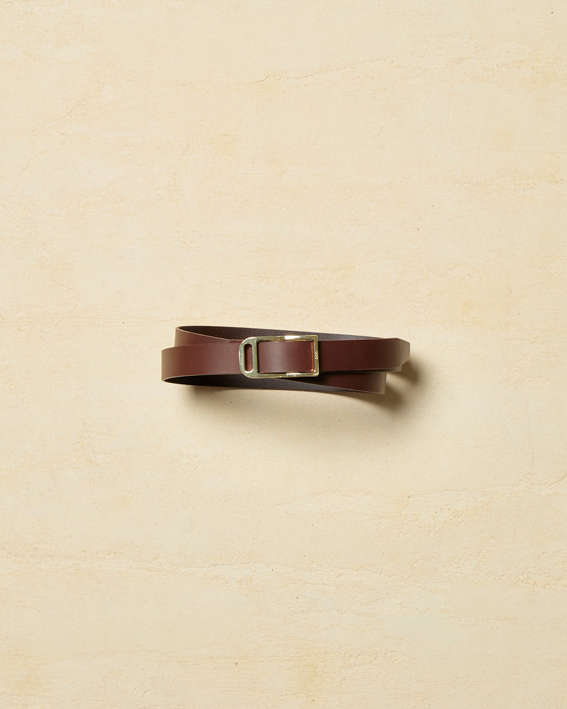 CCU / STIRRUP BELT -BROWN(GOLD)-