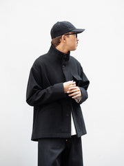 BESTIAIRE / OVER JACKET -BLACK-