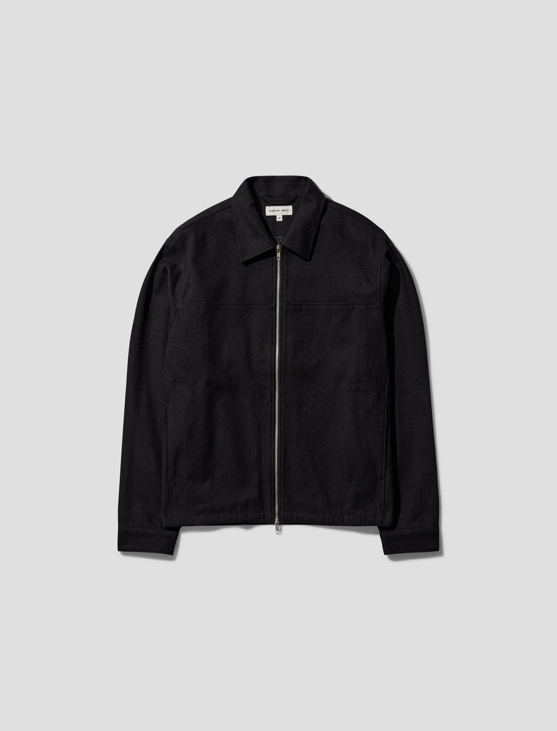 ANOTHER ASPECT / ANOTHER Overshirt 3.0 -Black-