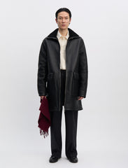 ANOTHER ASPECT / ANOTHER Shearling Jacket 1.0 -Black-