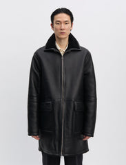 ANOTHER ASPECT / ANOTHER Shearling Jacket 1.0 -Black-