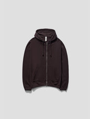 ANOTHER ASPECT / ANOTHER Zip Hoodie 1.0 -Dark Brown-