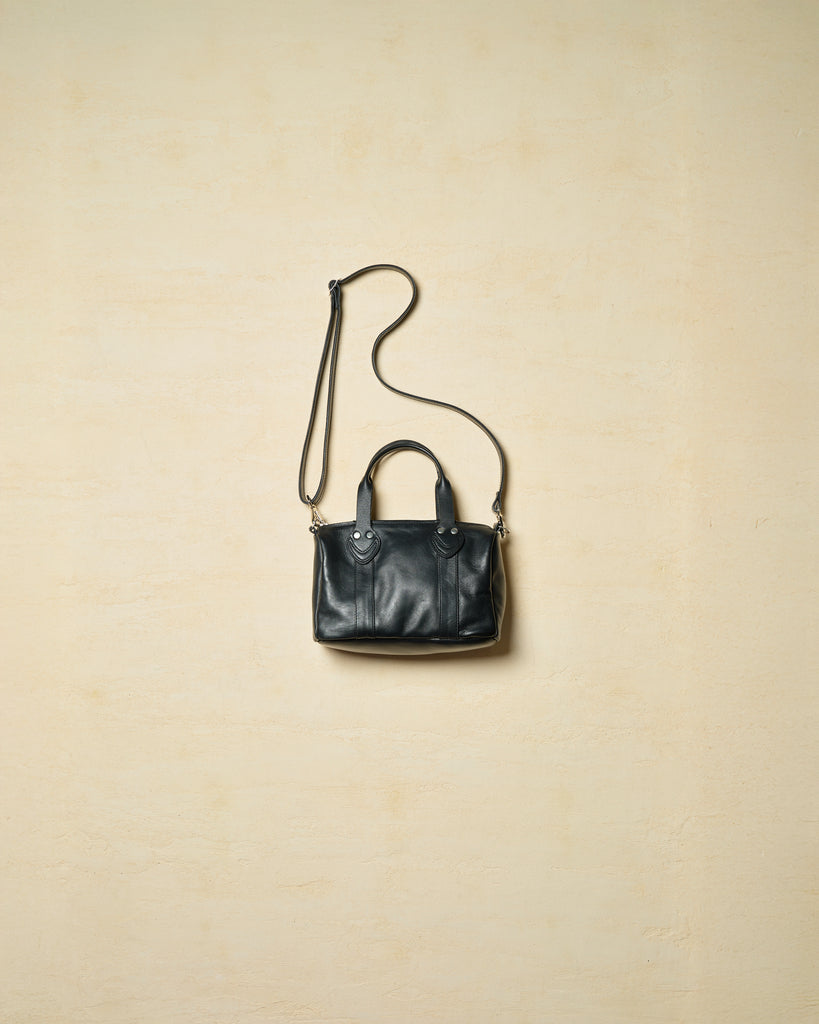 CCU / BOSTON BAG S SIZE -BLACK-