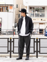 【残り1点】 IRENISA / TRAINING JACKET -BLACK STRIPE-