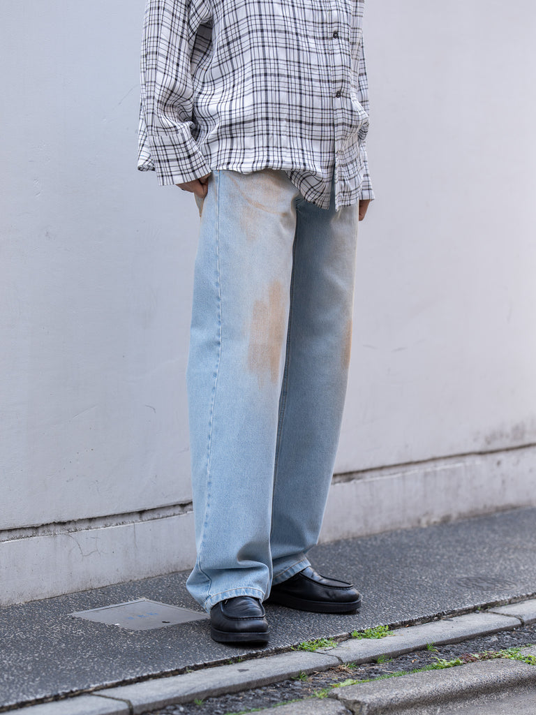 ROLD SKOV / WIDE DENIM PANTS -DIRTY-