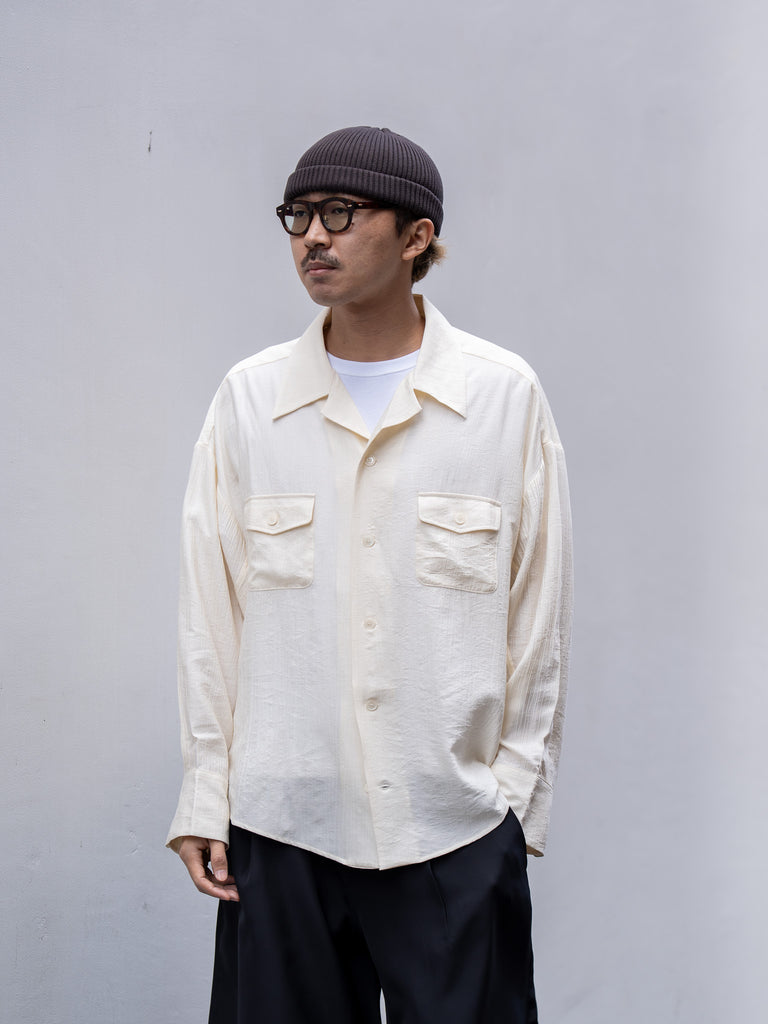ROLD SKOV / CUBA SHIRT -NATURAL WAVE-