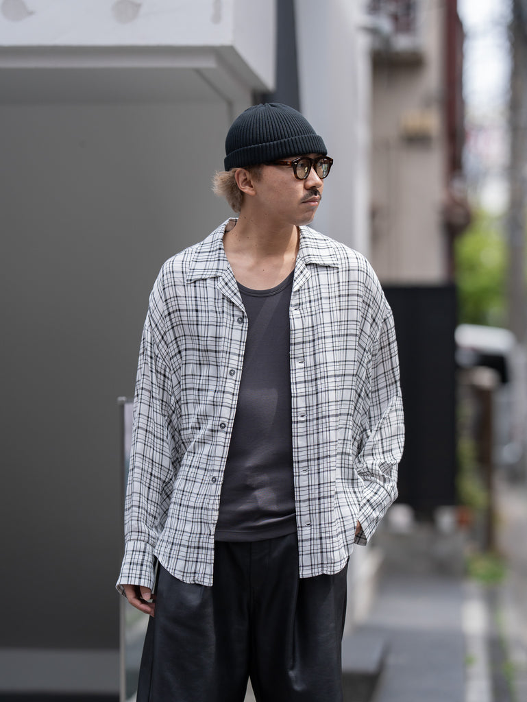 【4/18(土)発売】ULTERIOR / TUBULAR TANK TOP -WHITE, BLACK, GREY, KHAKI GREY-