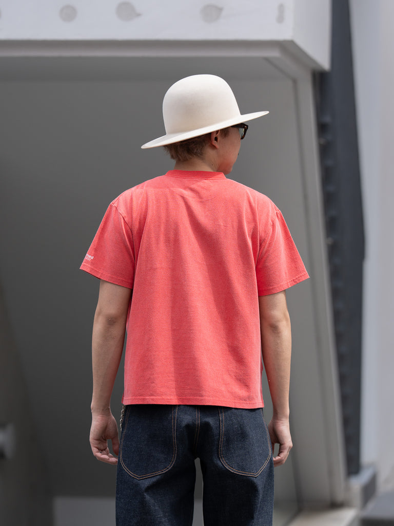 [Scheduled to arrive in August] refomed / WASTE THERMAL TEE-BLACK-