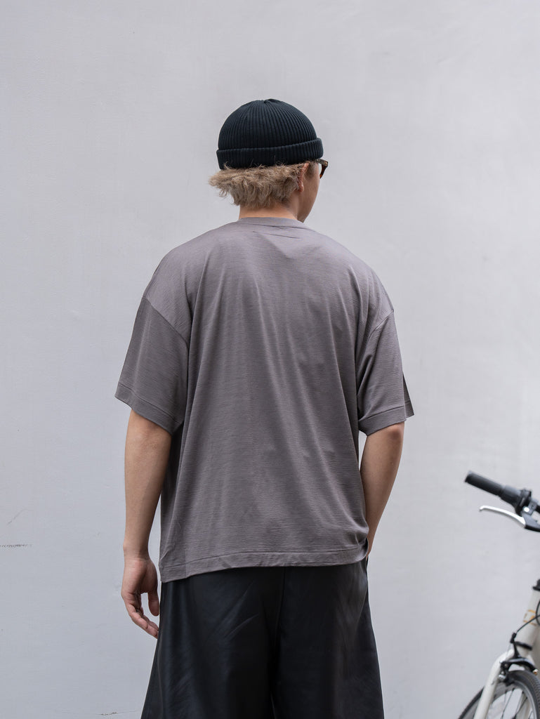 nonnotte / New Standard T-shirt -Plum-