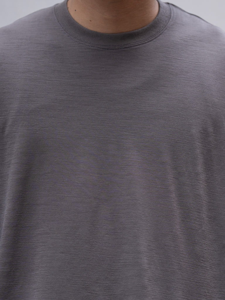 nonnotte / New Standard T-shirt -Plum-