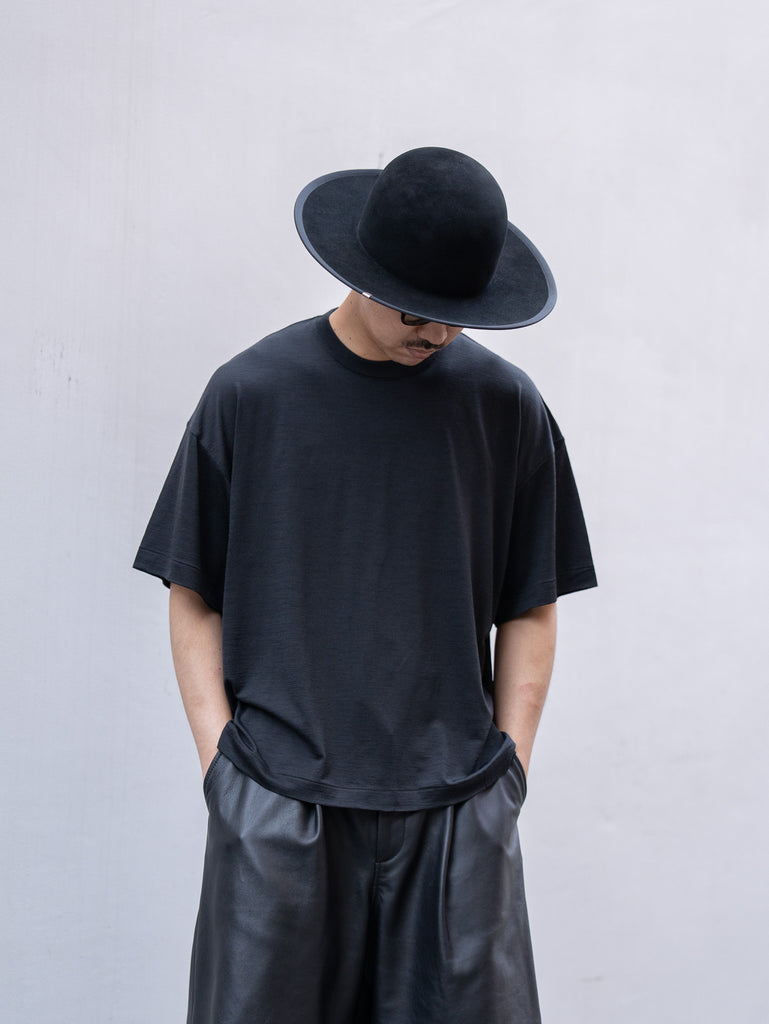 nonnotte / New Standard T-shirt -Caviar-