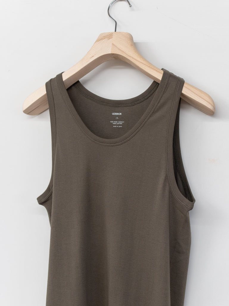 【4/18(土)発売】ULTERIOR / TUBULAR TANK TOP -WHITE, BLACK, GREY, KHAKI GREY-