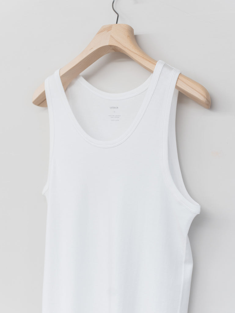 【4/18(土)発売】ULTERIOR / TUBULAR TANK TOP -WHITE, BLACK, GREY, KHAKI GREY-