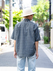 refomed / FRESH MAN S/S SHIRT "CHECK" -BLACK-