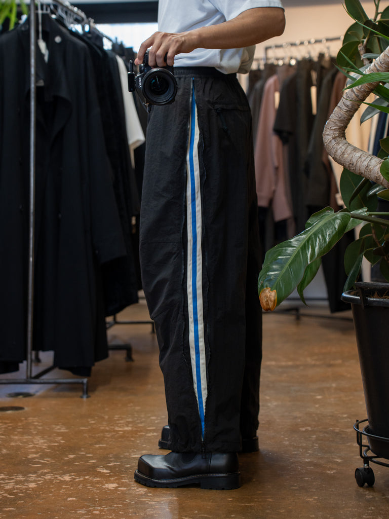 [Scheduled to arrive in August] refomed / FRESH MAN JACKE PANTS-BLACK-