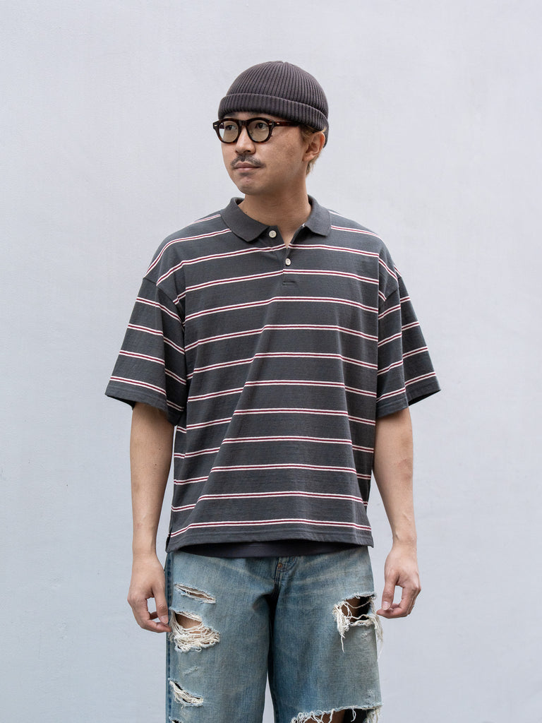 [Scheduled to arrive in August] refomed / WASTE THERMAL TEE-BLACK-