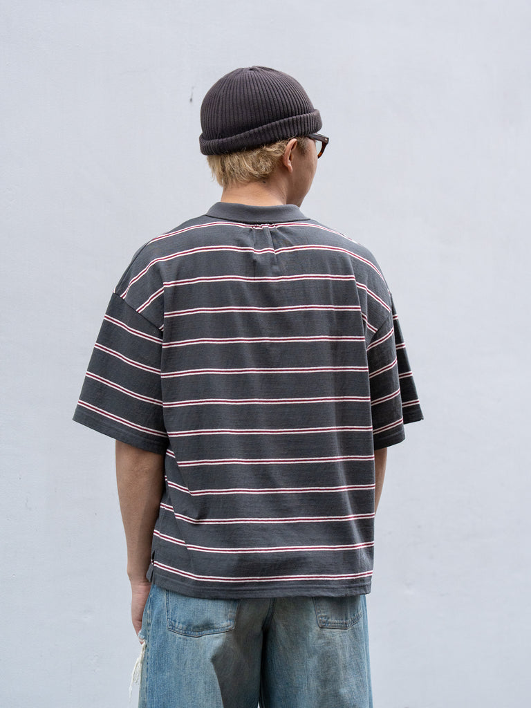 [Scheduled to arrive in August] refomed / WASTE THERMAL TEE-BLACK-