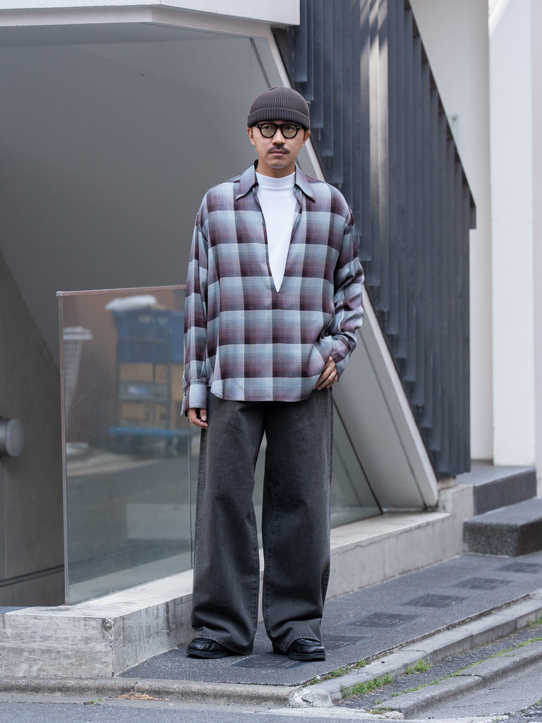 [Scheduled to arrive in October] SUGARHILL / MODERN DENIM TROUSERS WIDE CUT -RIGID-