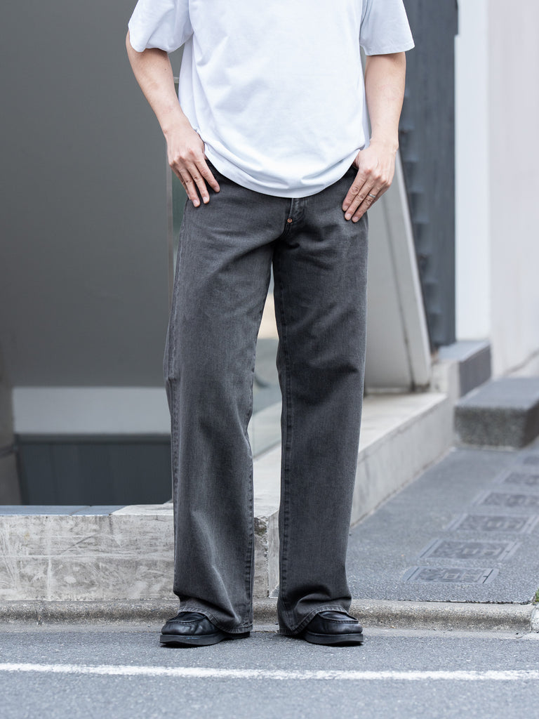 [Scheduled to arrive in October] SUGARHILL / MODERN DENIM TROUSERS WIDE CUT -RIGID-