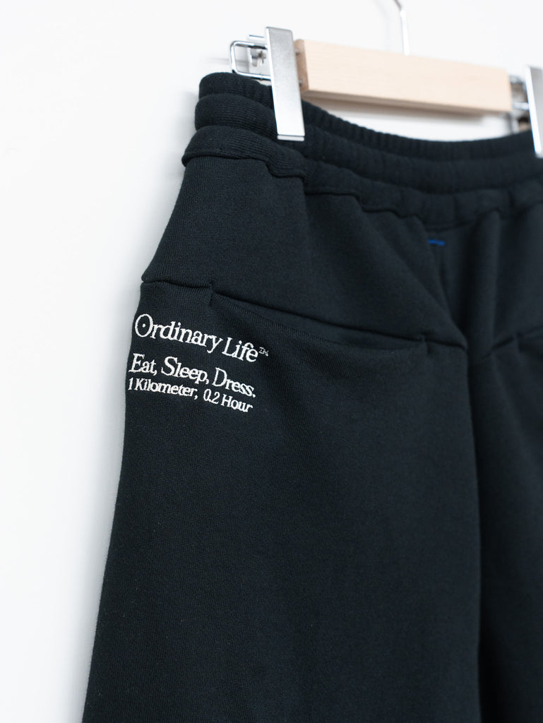 SHINYAKOZUKA / ORDINARY HOME BAGGY SHORTS -BLACK-