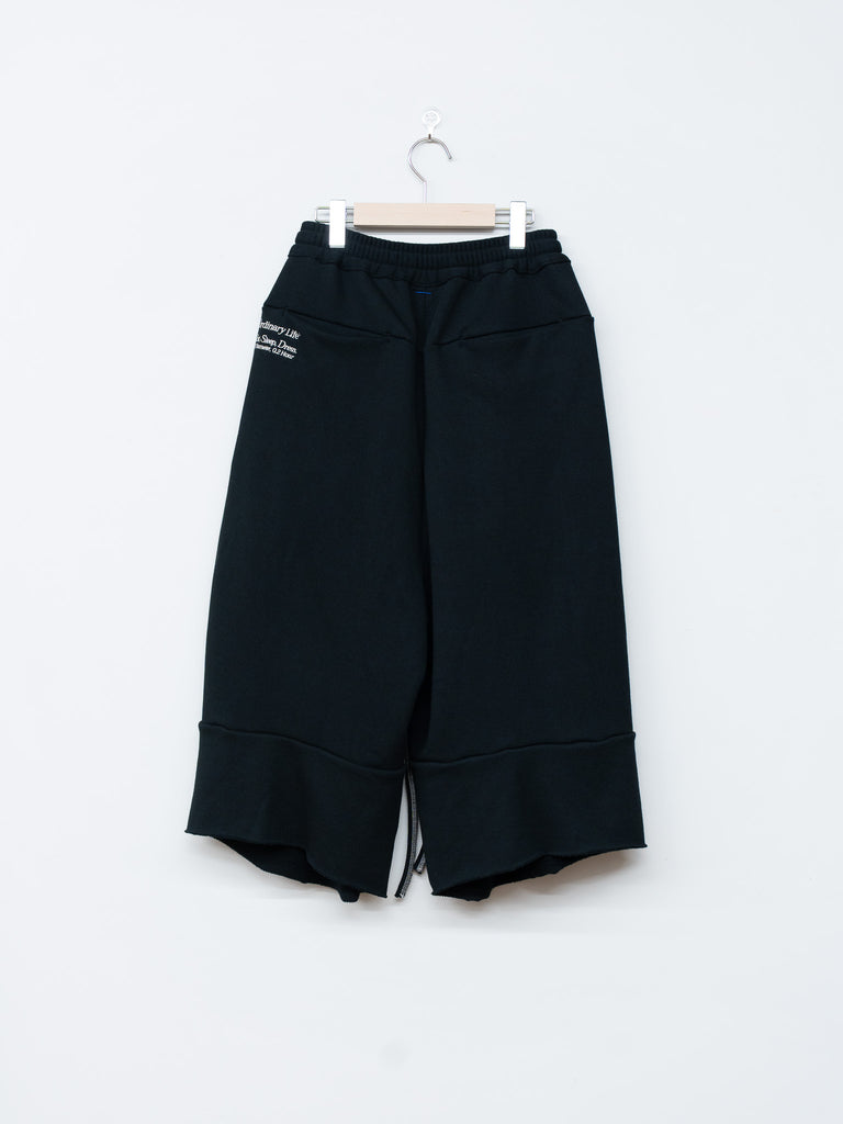 SHINYAKOZUKA / ORDINARY HOME BAGGY SHORTS -BLACK-