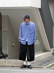 SHINYAKOZUKA / ORDINARY HOME BAGGY SHORTS -BLACK-