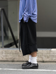 SHINYAKOZUKA / ORDINARY HOME BAGGY SHORTS -BLACK-