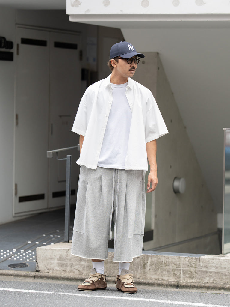 SHINYAKOZUKA / ORDINARY HOME BAGGY SHORTS -HEATHER-
