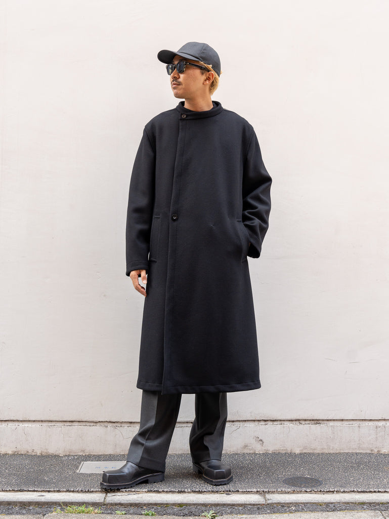 [Expected to arrive in mid-September] IRENISA / NURSE COAT -BLACK-