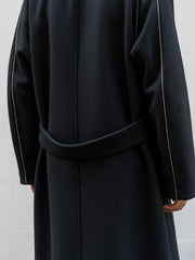 [Expected to arrive in mid-September] IRENISA / NURSE COAT -BLACK-