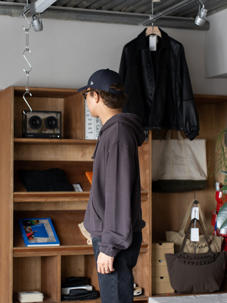 ANOTHER ASPECT / ANOTHER Zip Hoodie 1.0 -Dark Brown-