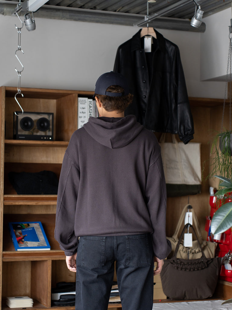 ANOTHER ASPECT / ANOTHER Zip Hoodie 1.0 -Dark Brown-