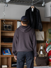 ANOTHER ASPECT / ANOTHER Zip Hoodie 1.0 -Dark Brown-